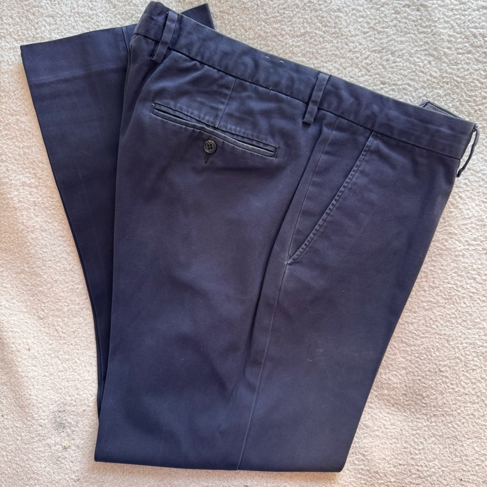 J Crew men’s Classic fit navy pants khaki style